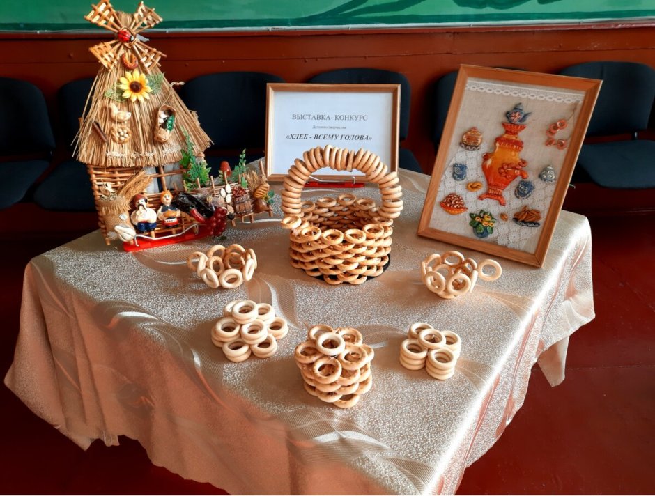 Выставка хлеба в детском саду