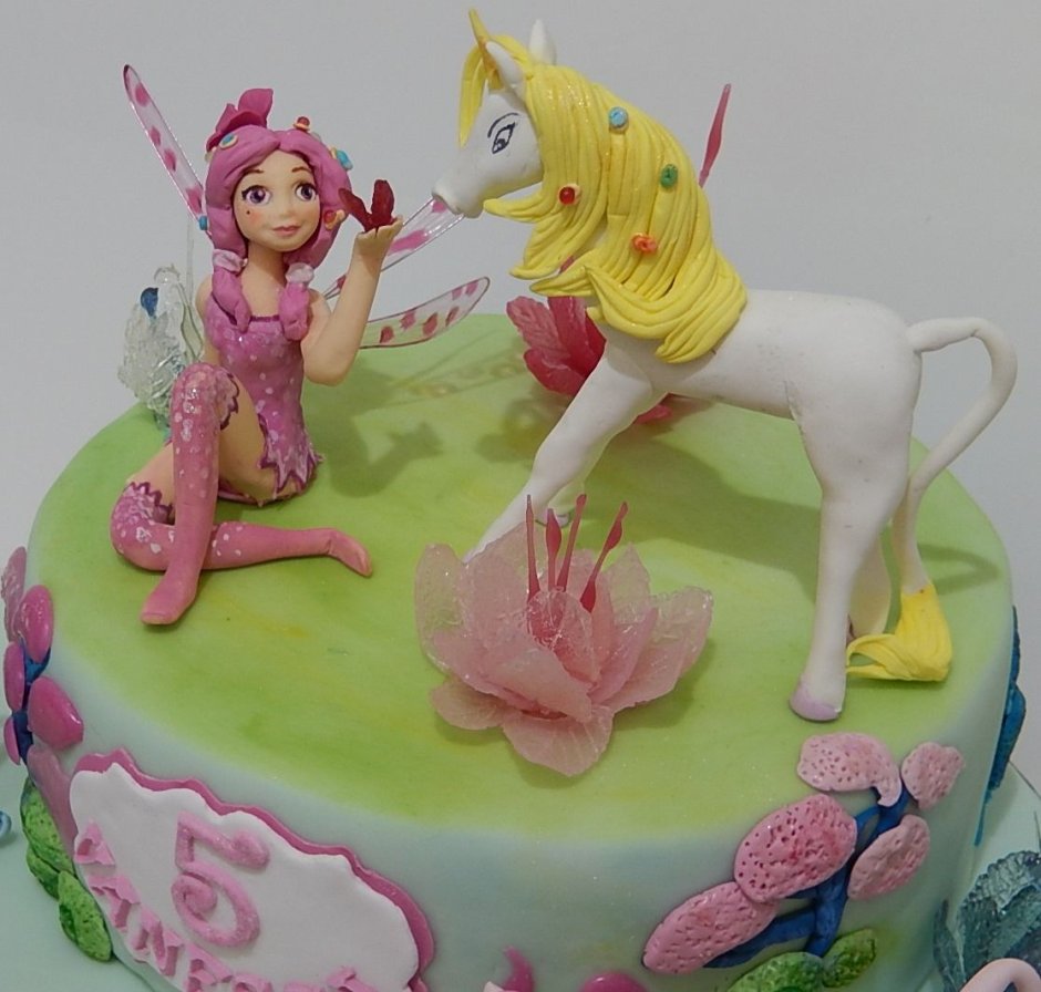 Тортики для девочек на день рождения с единорожками