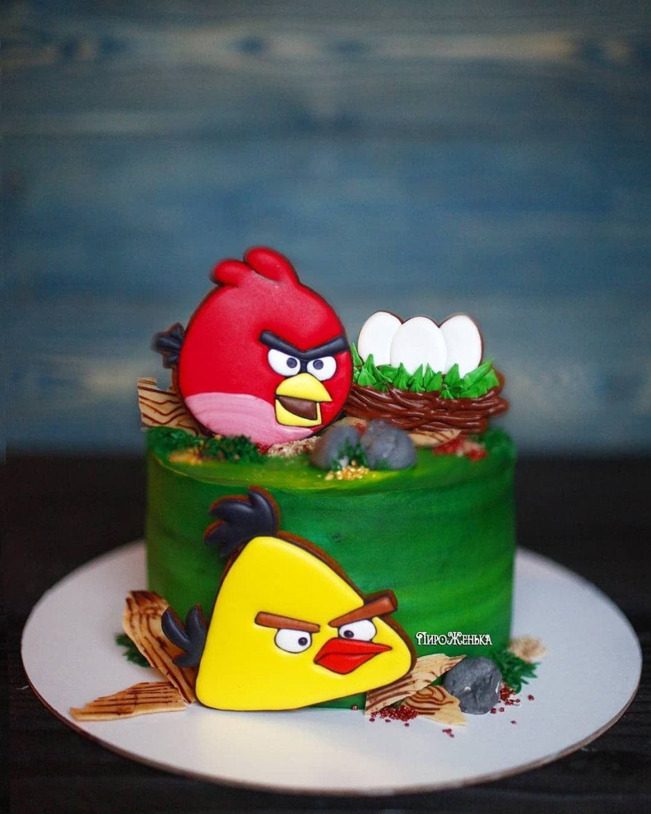 Торт Angry Birds