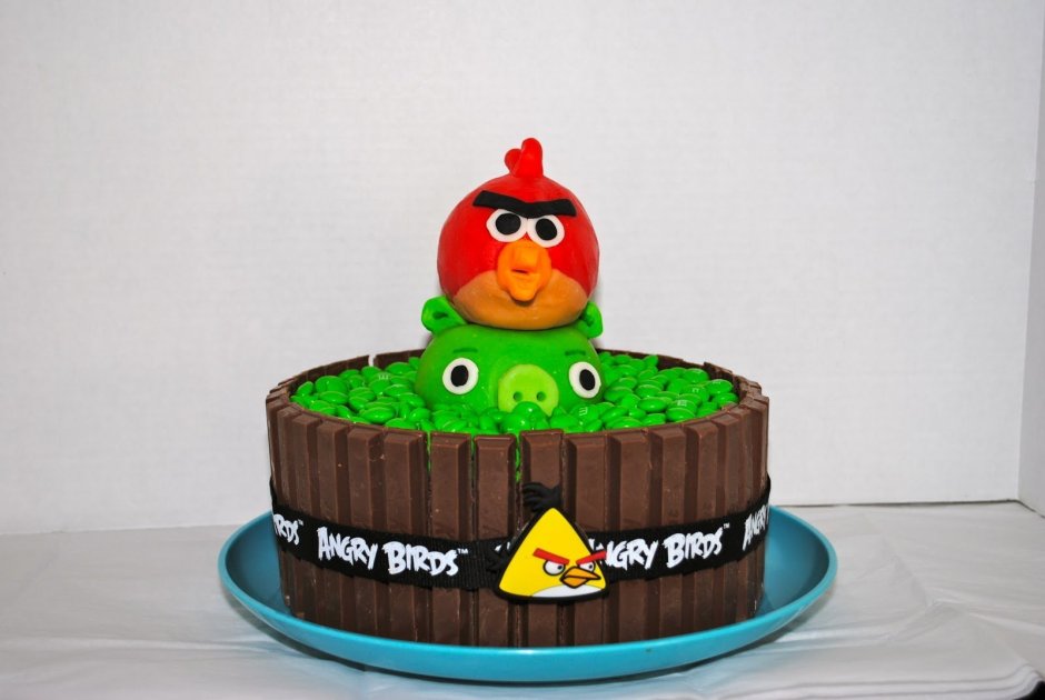 Детские торты Angry Birds