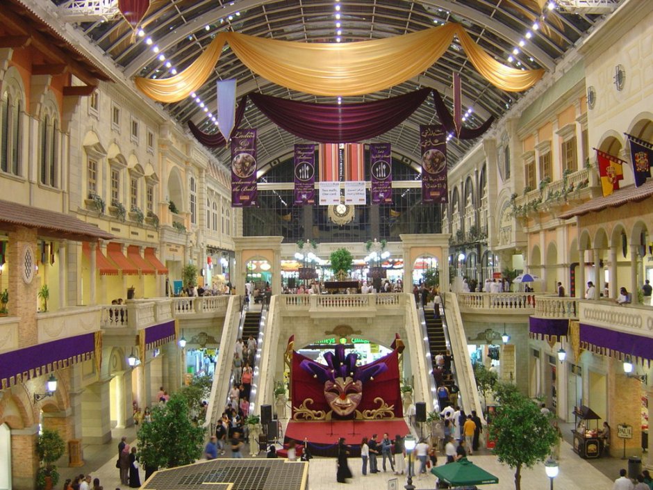 ОАЭ торговый центр Дубай Молл