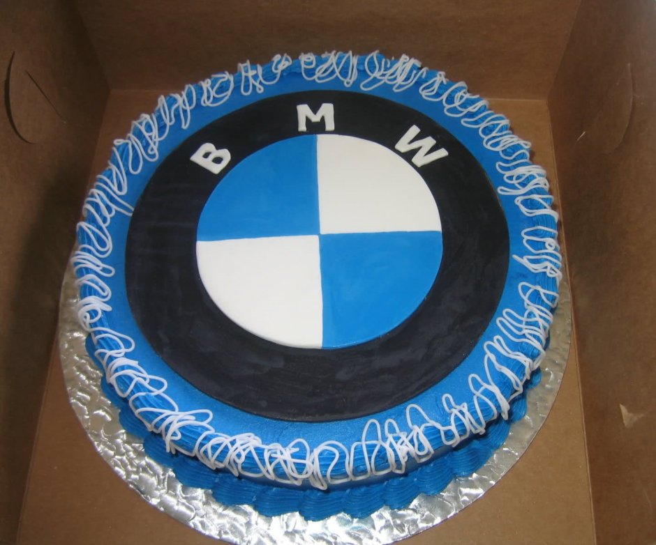 Торт на день рождения мужчине БМВ