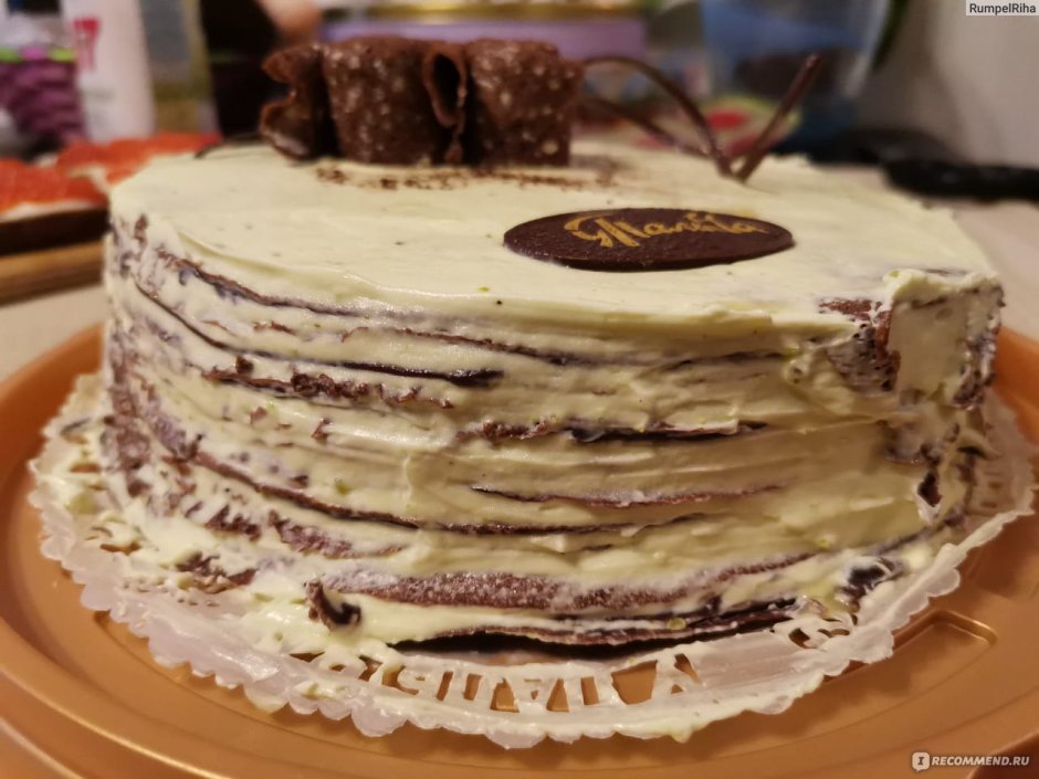 Шоколадный блинный торт Куприн