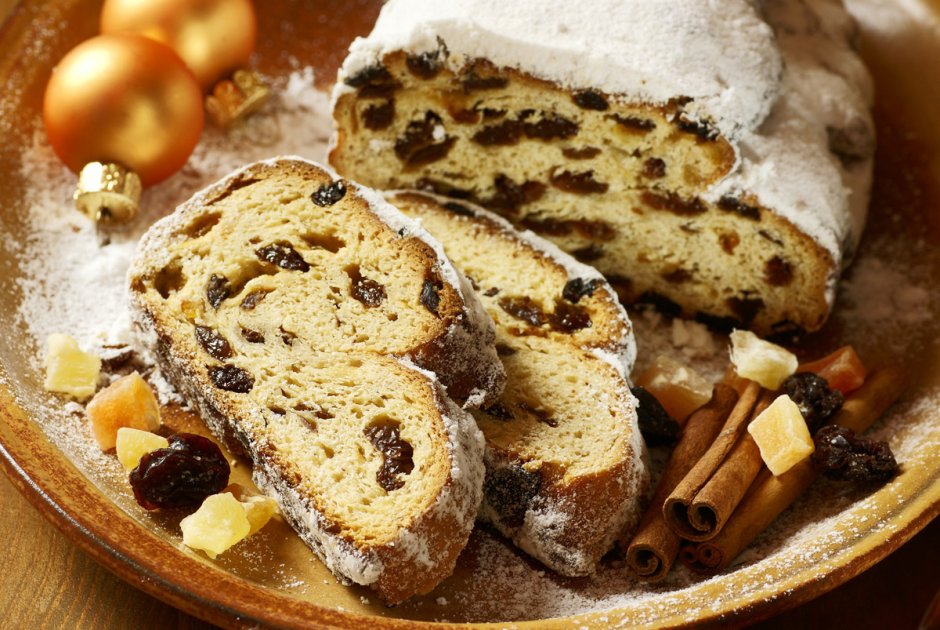 Рождественский кекс Stollen