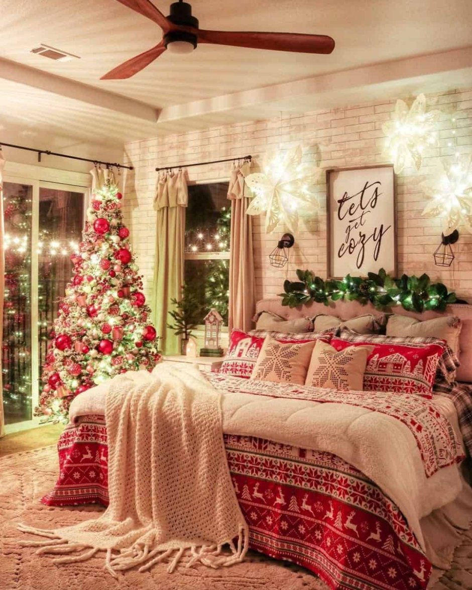 Спальня Рождество