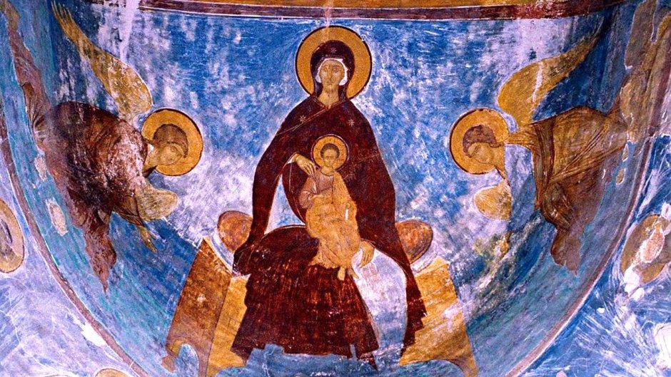 Фреска собора Ферапонтова монастыря Дионисий 1502 год