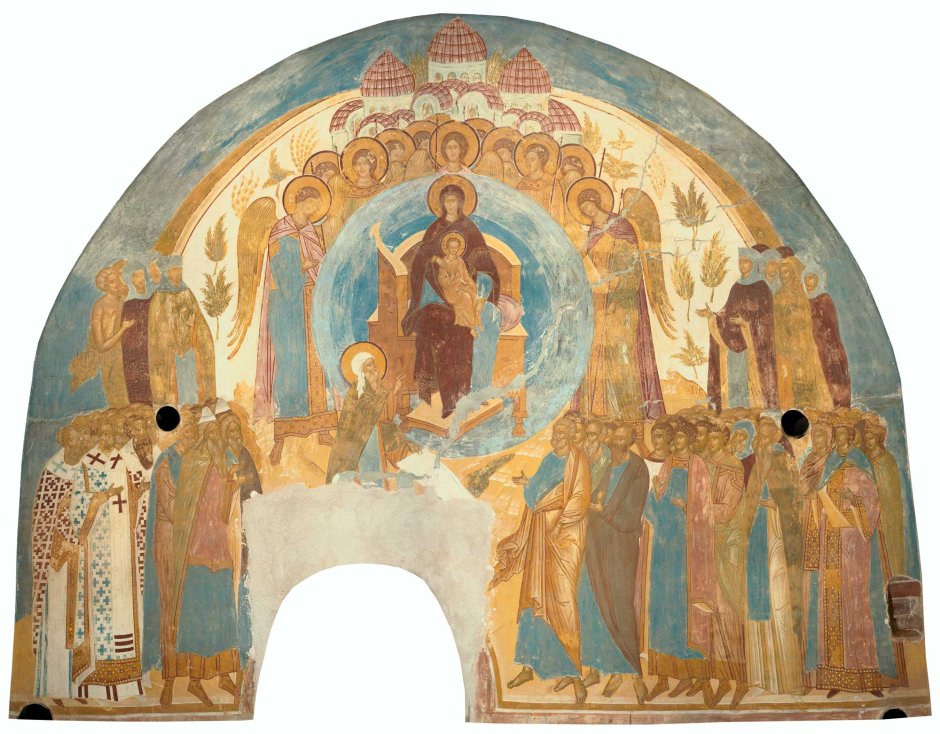 Дионисий фрески Ферапонтова монастыря «собор Богородицы»