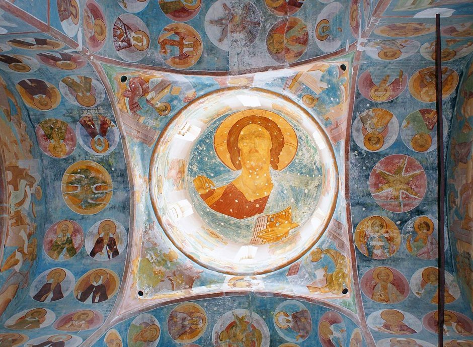 Дионисий росписи Ферапонтова монастыря Рождество Богородицы