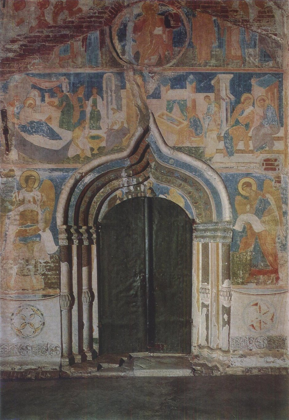 Фрески собора Рождества Богородицы Ферапонтова монастыря
