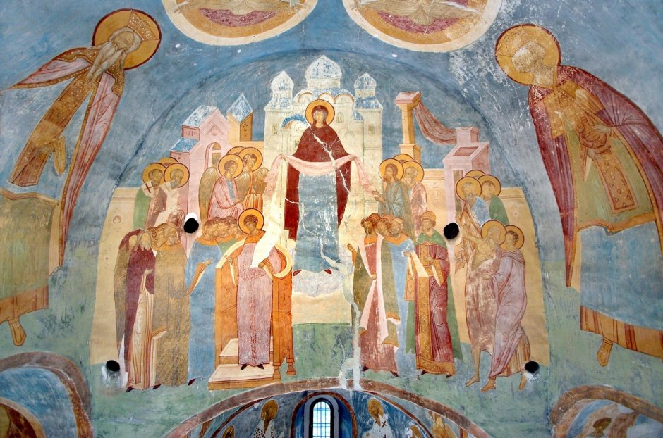 Дионисий фрески Ферапонтова монастыря «Покров»