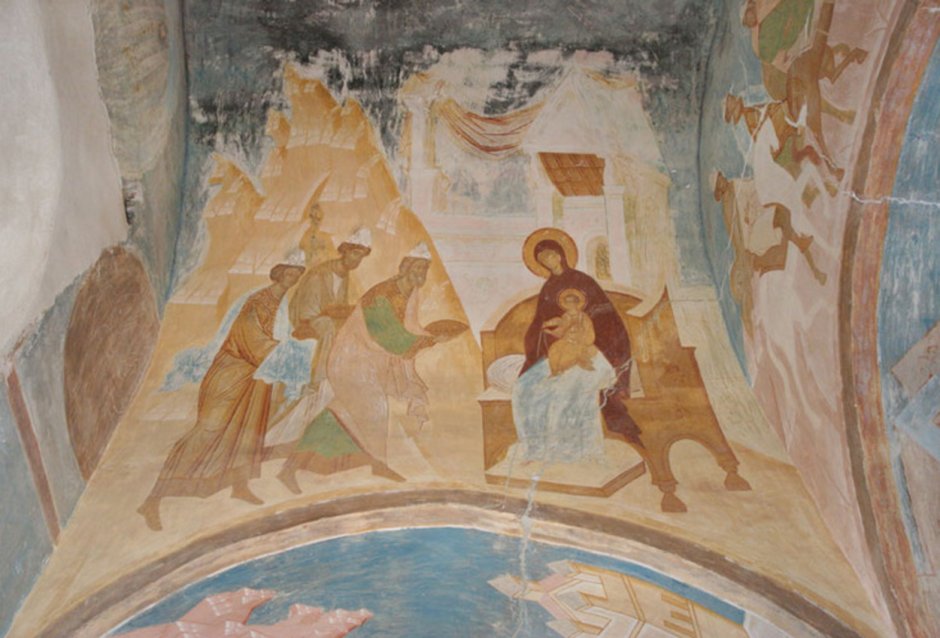 Дионисий волхвы фреска Ферапонтова монастыря