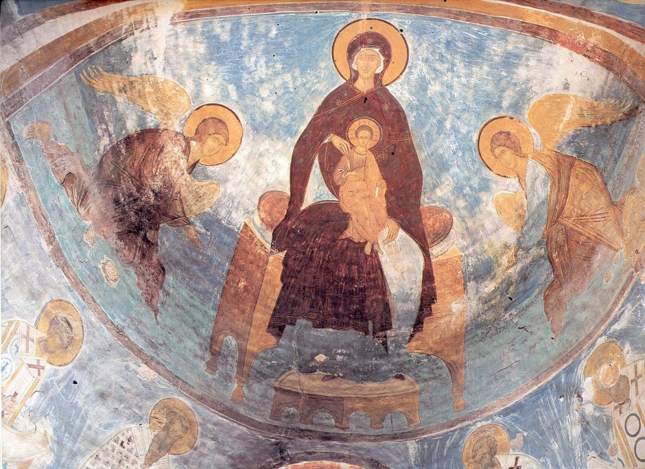 Фрески собора Рождества Богородицы Ферапонтова монастыря