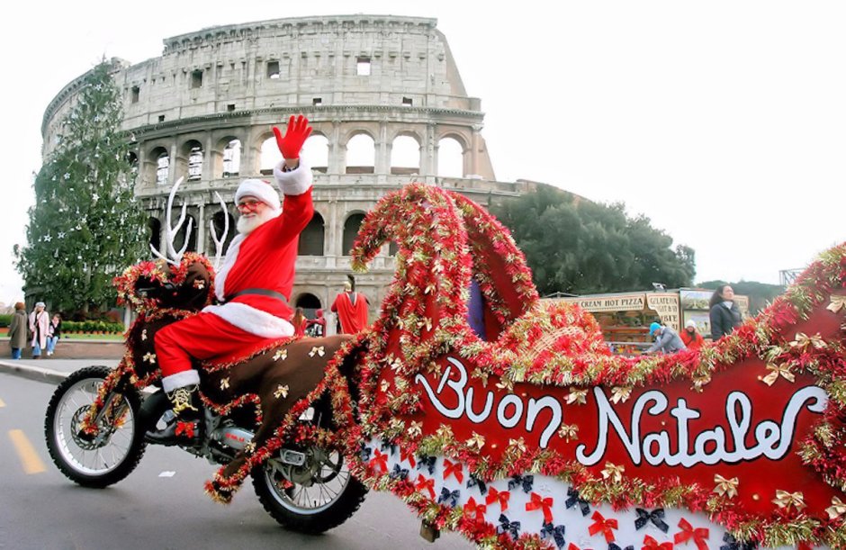 Babbo Natale в Италии