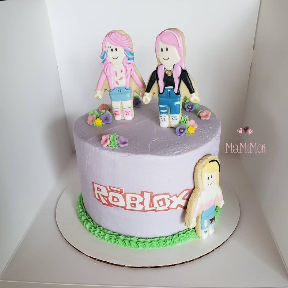 Торт с Роблоксом для девочки