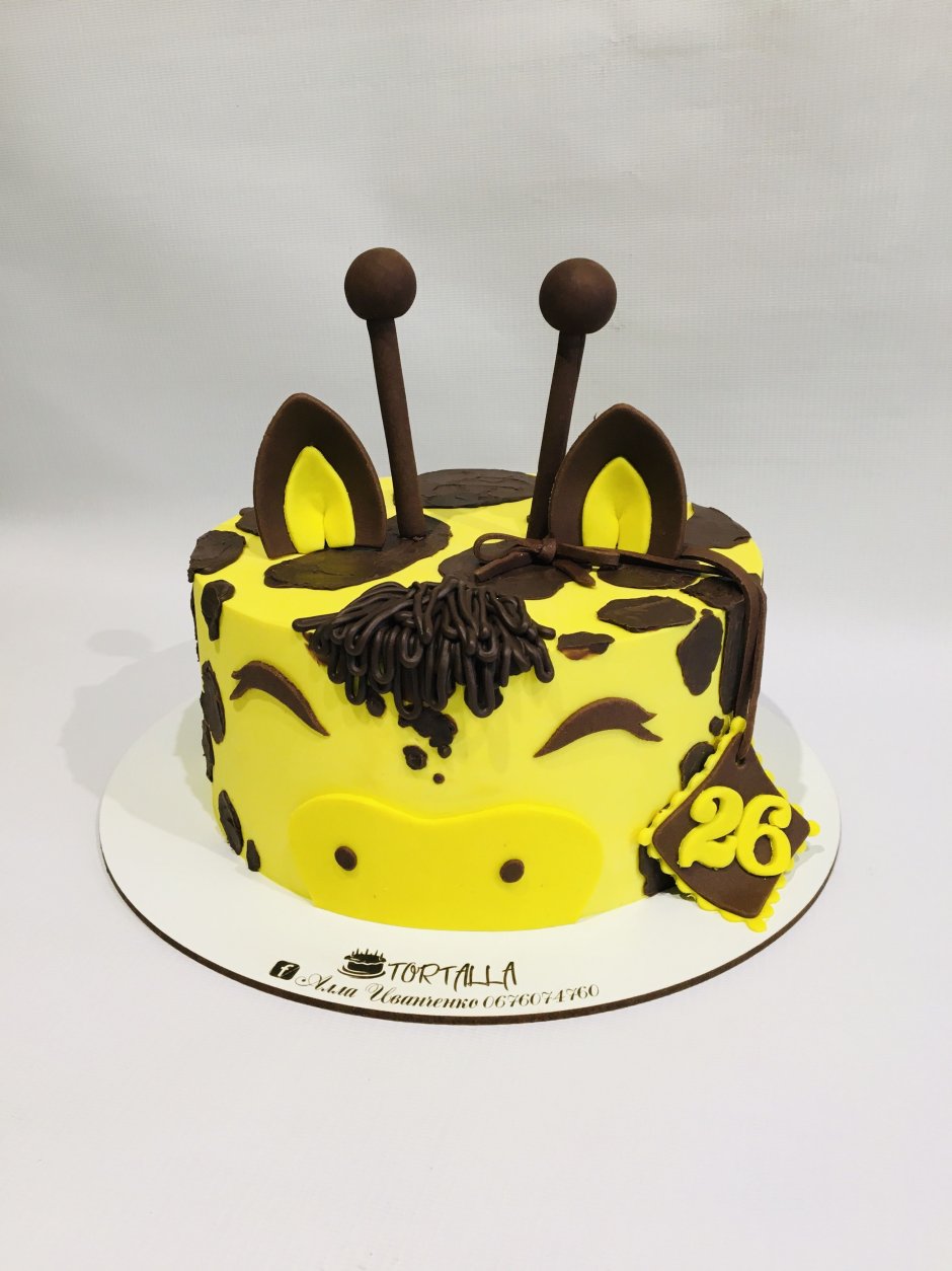Шоколадный торт Жираф