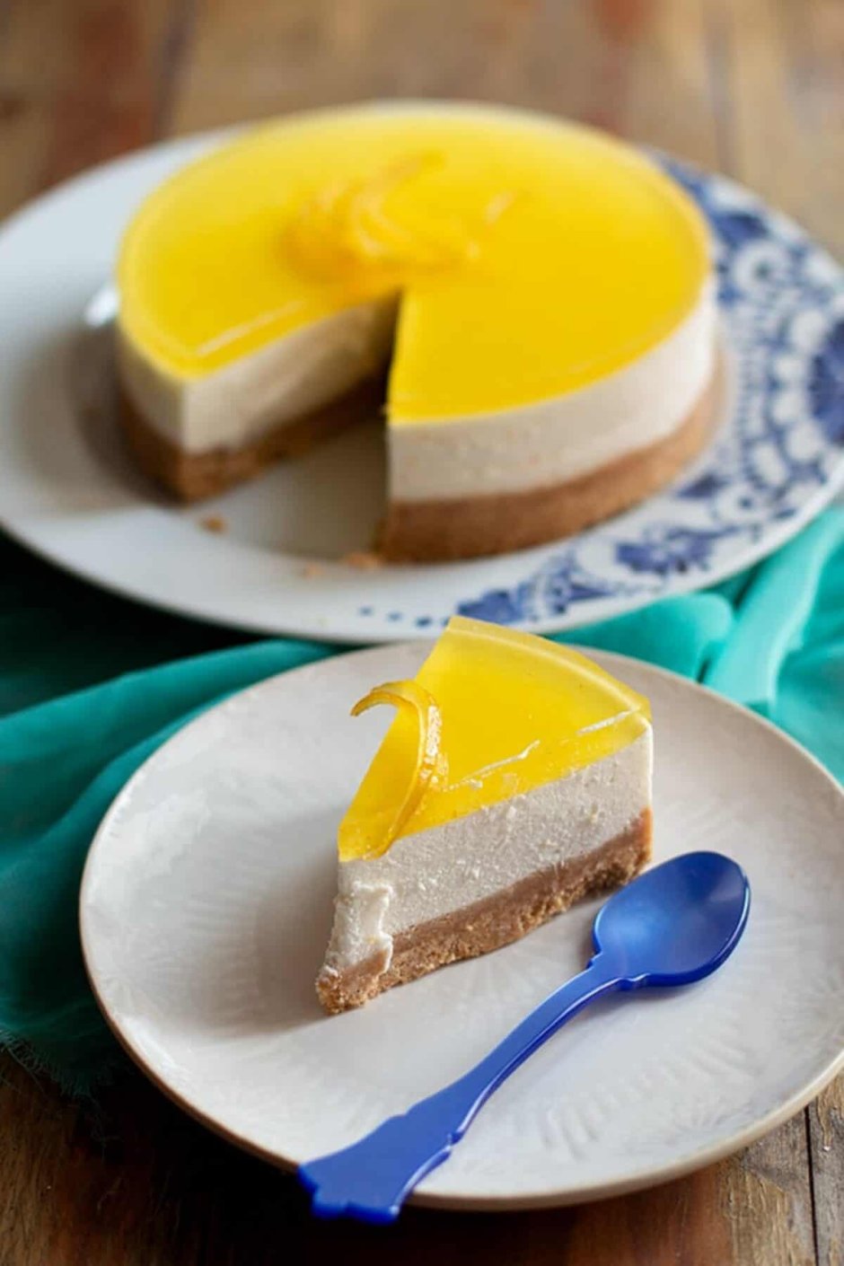 Йогуртово лимонный торт
