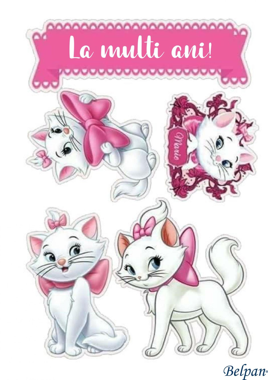 Котята для печати на сахарной бумаге