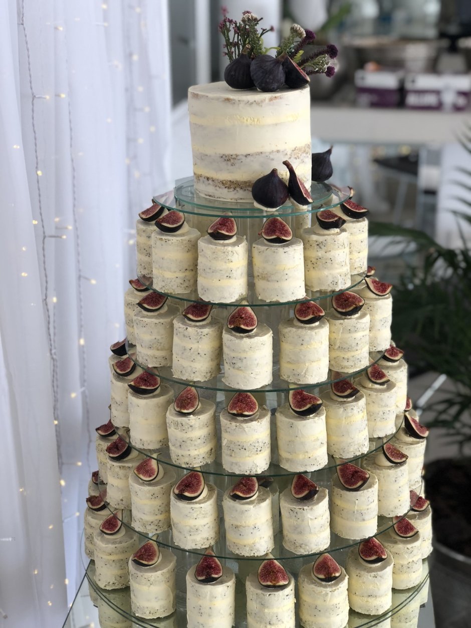 Порционный торт на свадьбу