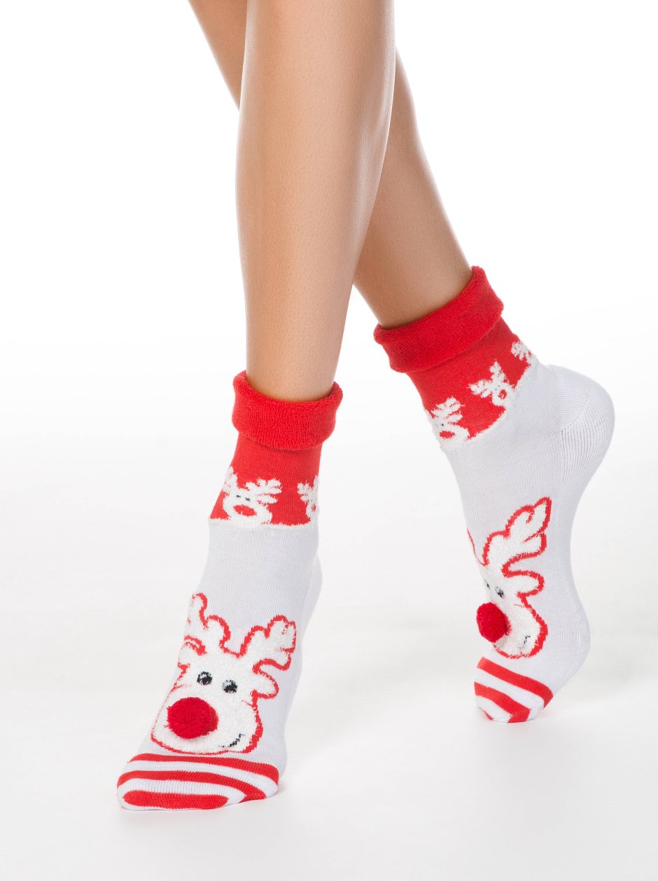 Оттенок носки Деда Мороза