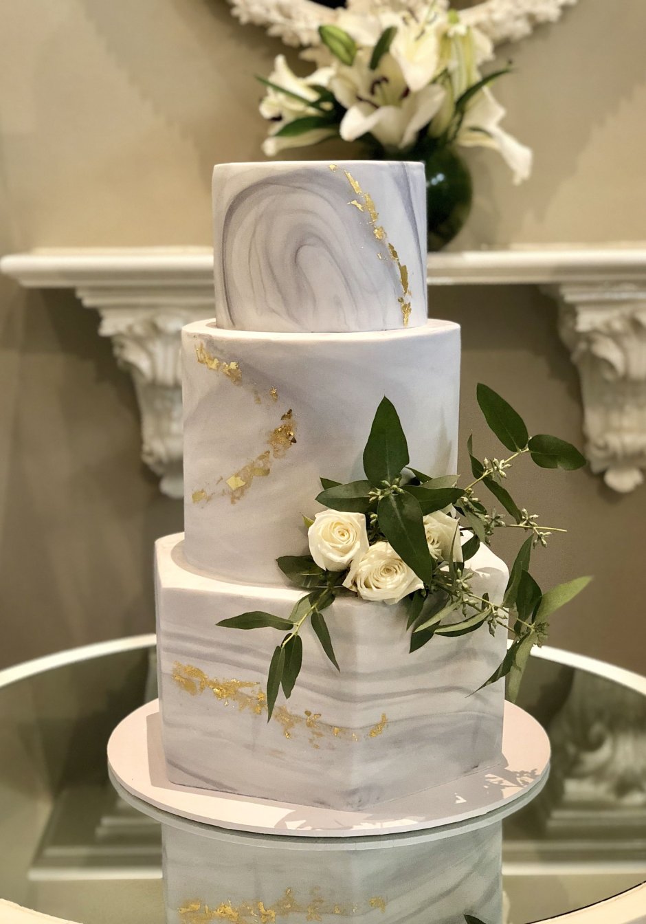 Свадебный торт с жеодой