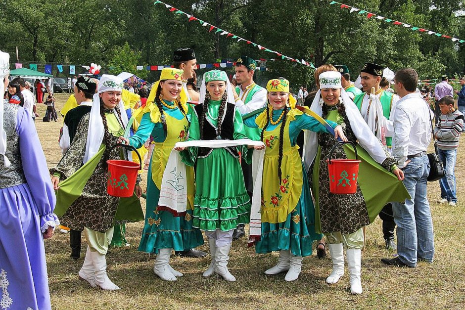 Традиция Татарстана Сабантуй