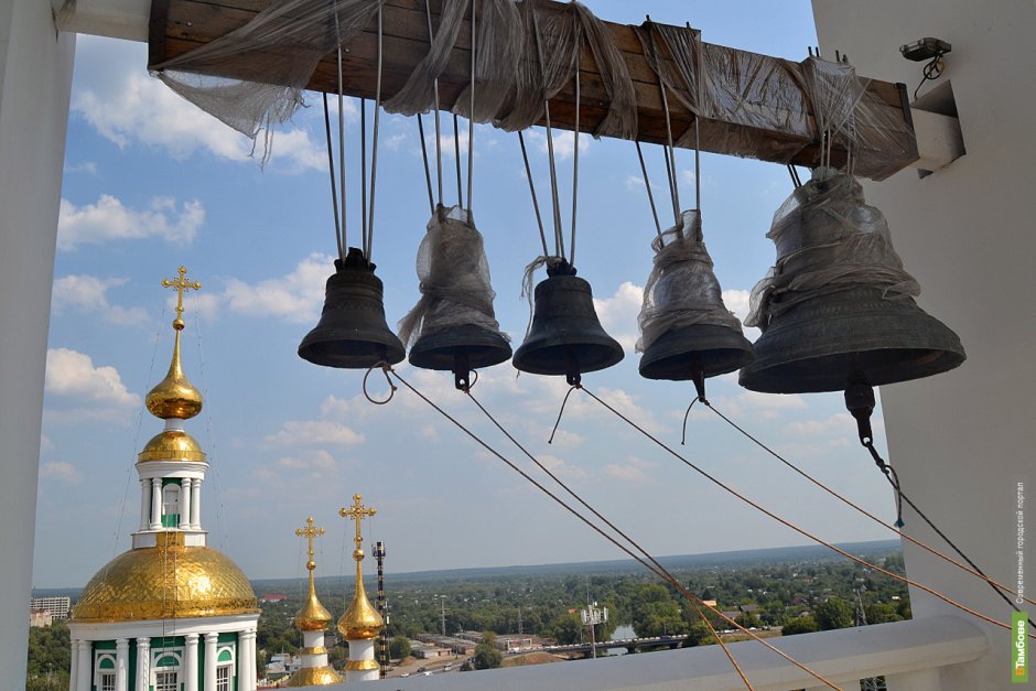 Рыбинск Спасо Преображенский собор колокольный звон