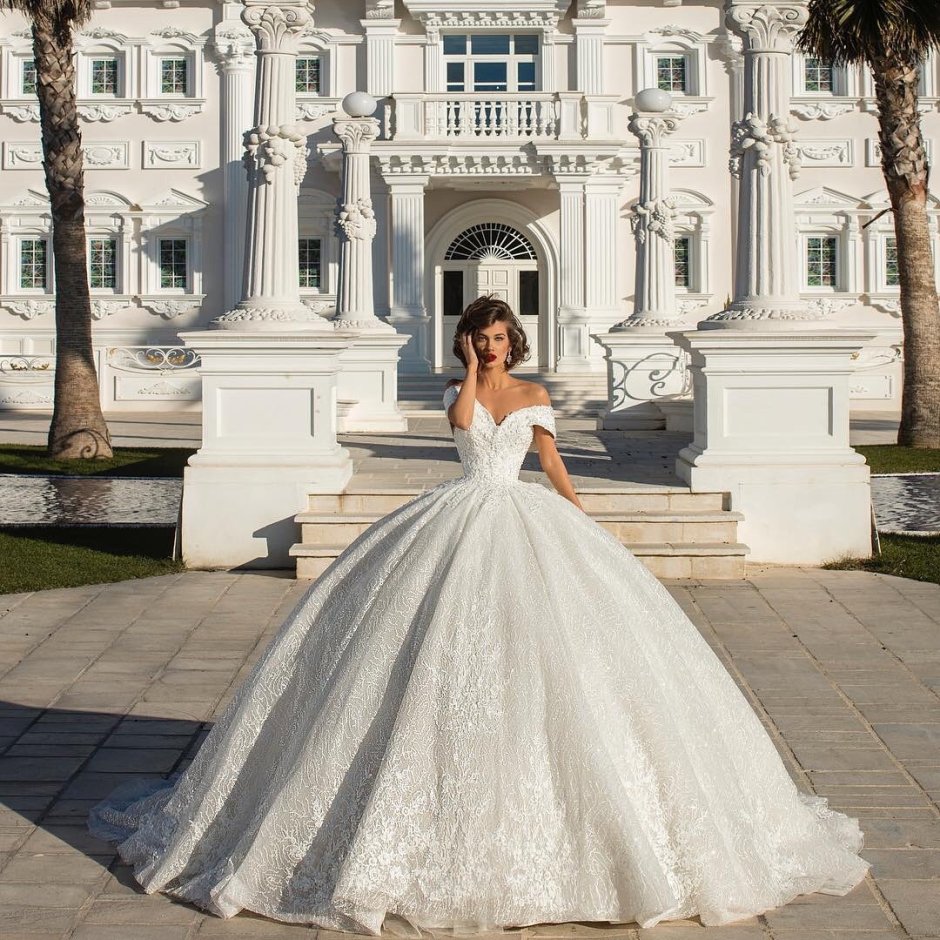 Gabbiano свадебное платье зола