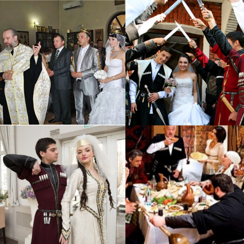 Венчание грузины