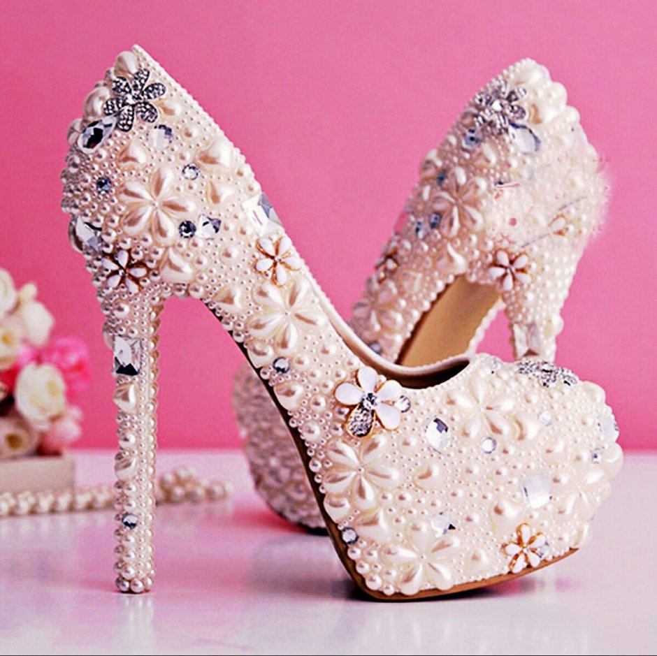 Красивые Свадебные туфли