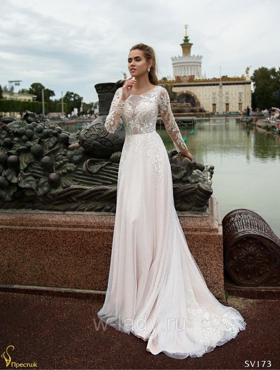 Свадебное платье волшебно красивое