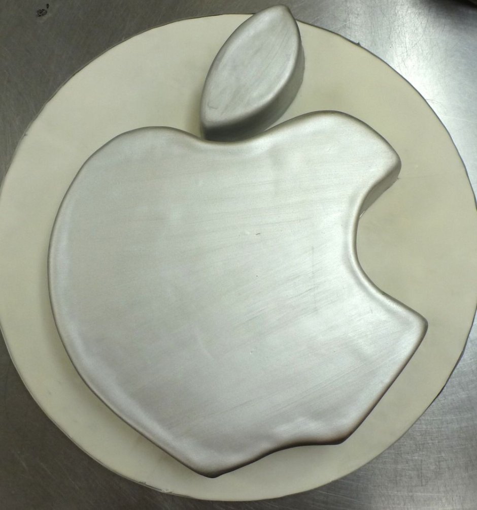 Торт в виде яблока эйпл