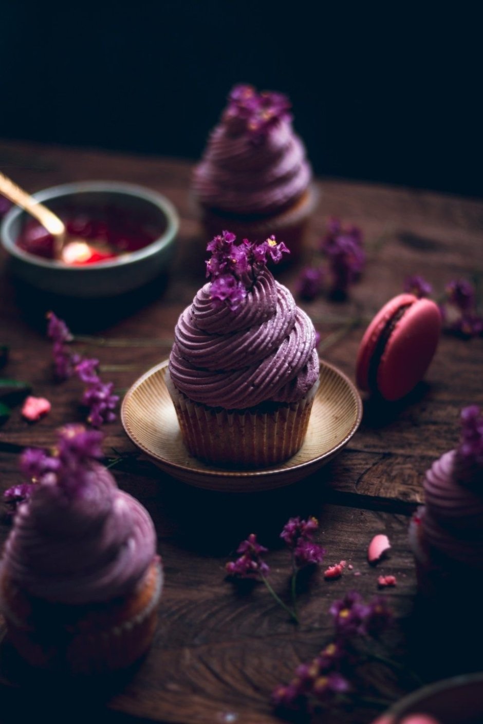 Фиолетовый десерт