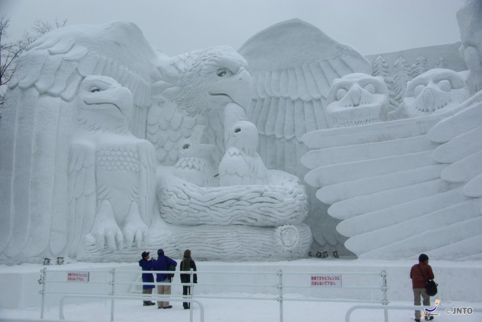 Снежный фестиваль в Саппоро Япония