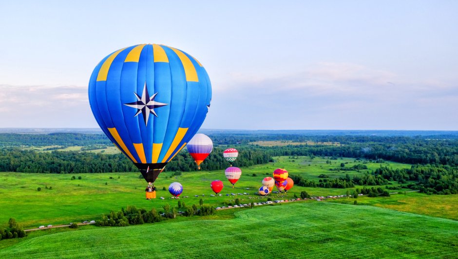 Плещеево озеро фестиваль воздушных шаров
