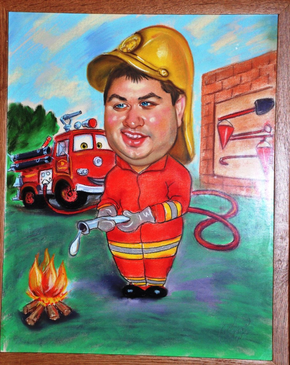 Поздравление с днем пожарника