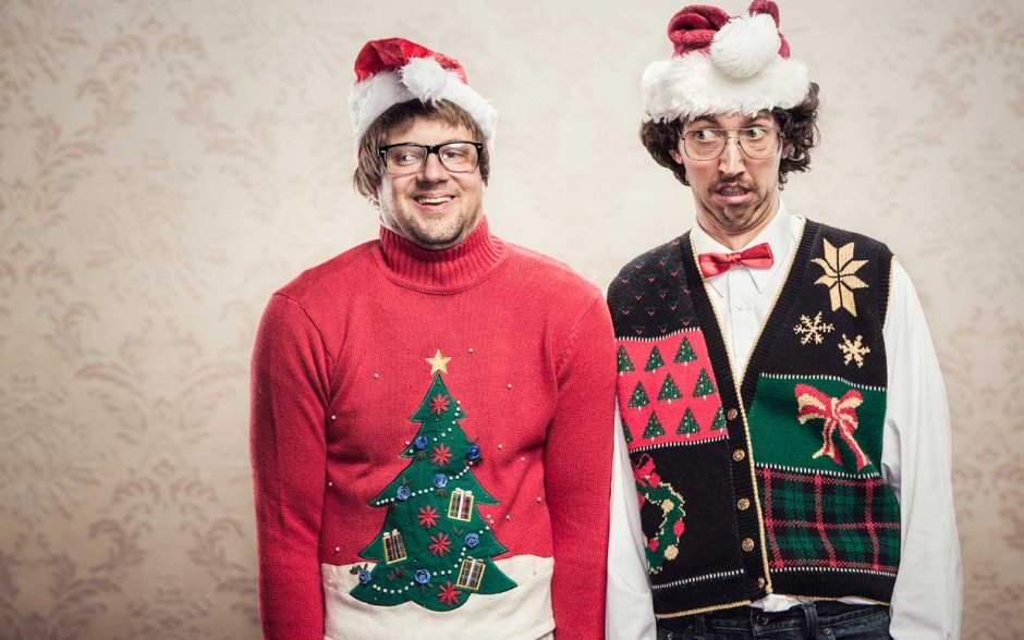 День уродливого Рождественского свитера ugly Christmas Sweater Day США