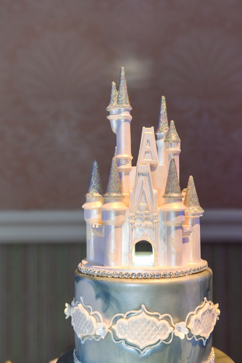 Торт замок на свадьбу