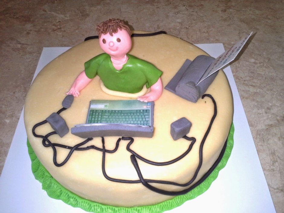 Торт для компьютерщика
