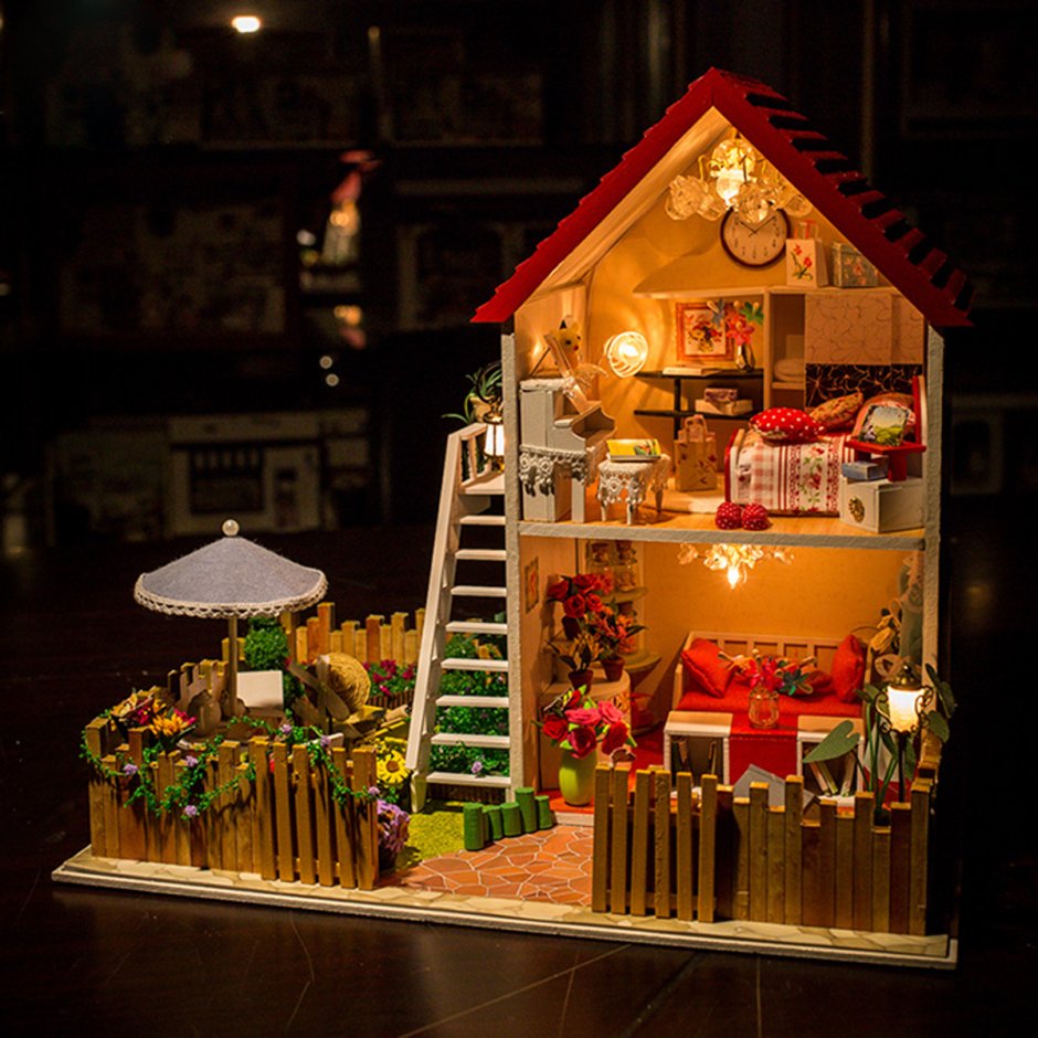 Дрим Хаус деревянный кукольный домик
