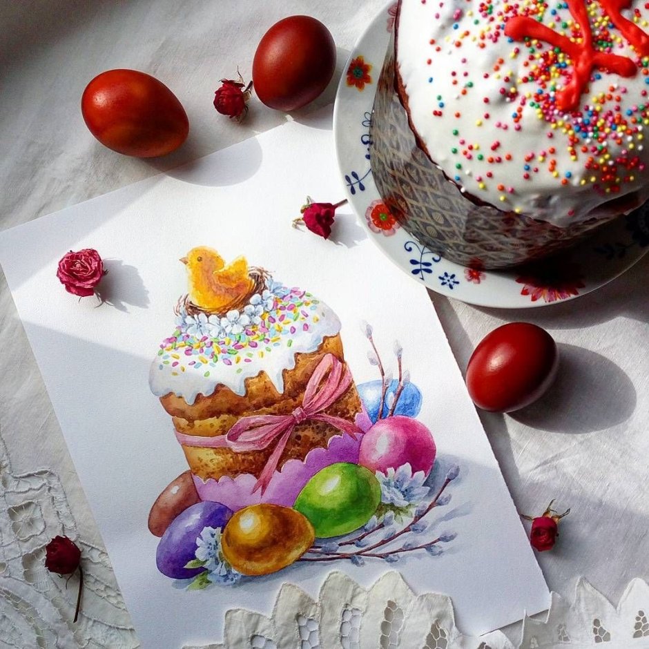 Easter Cake кулич Илья