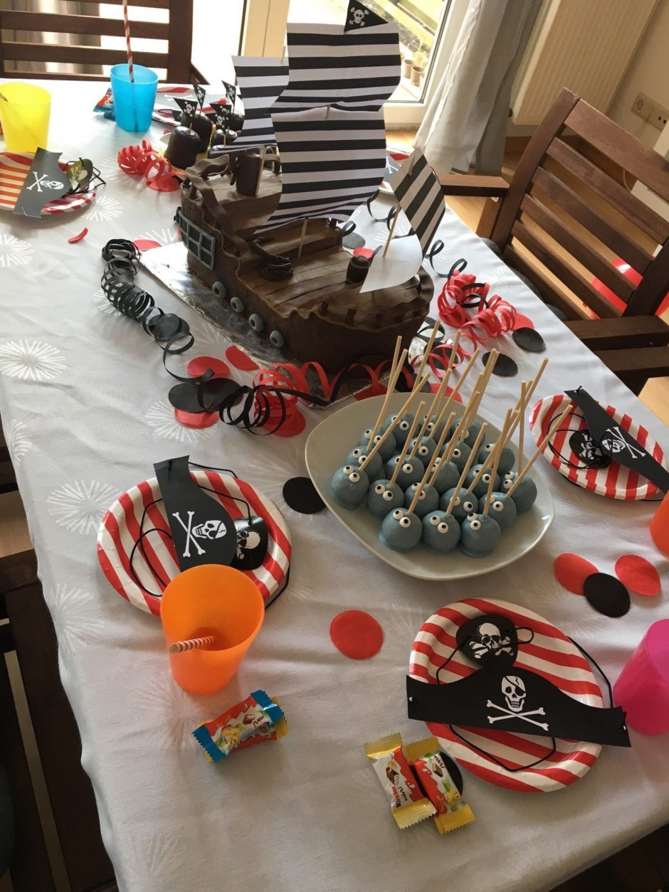 День рождения в пиратском стиле