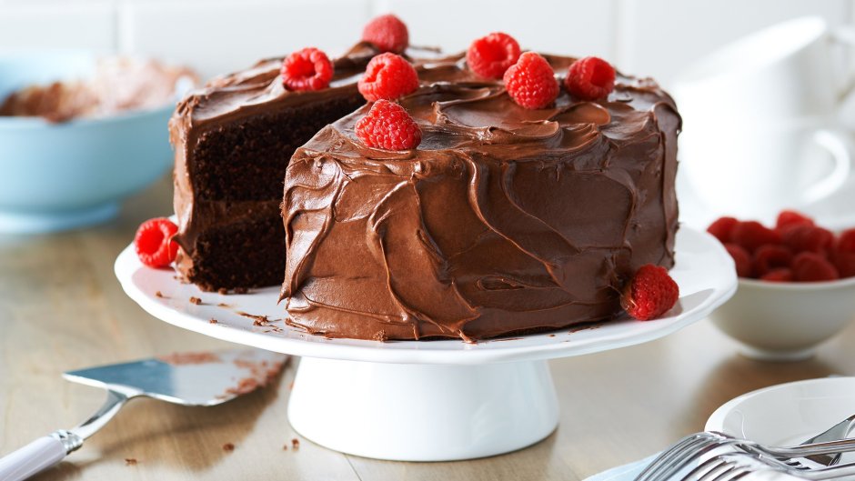 Cake with Chocolate