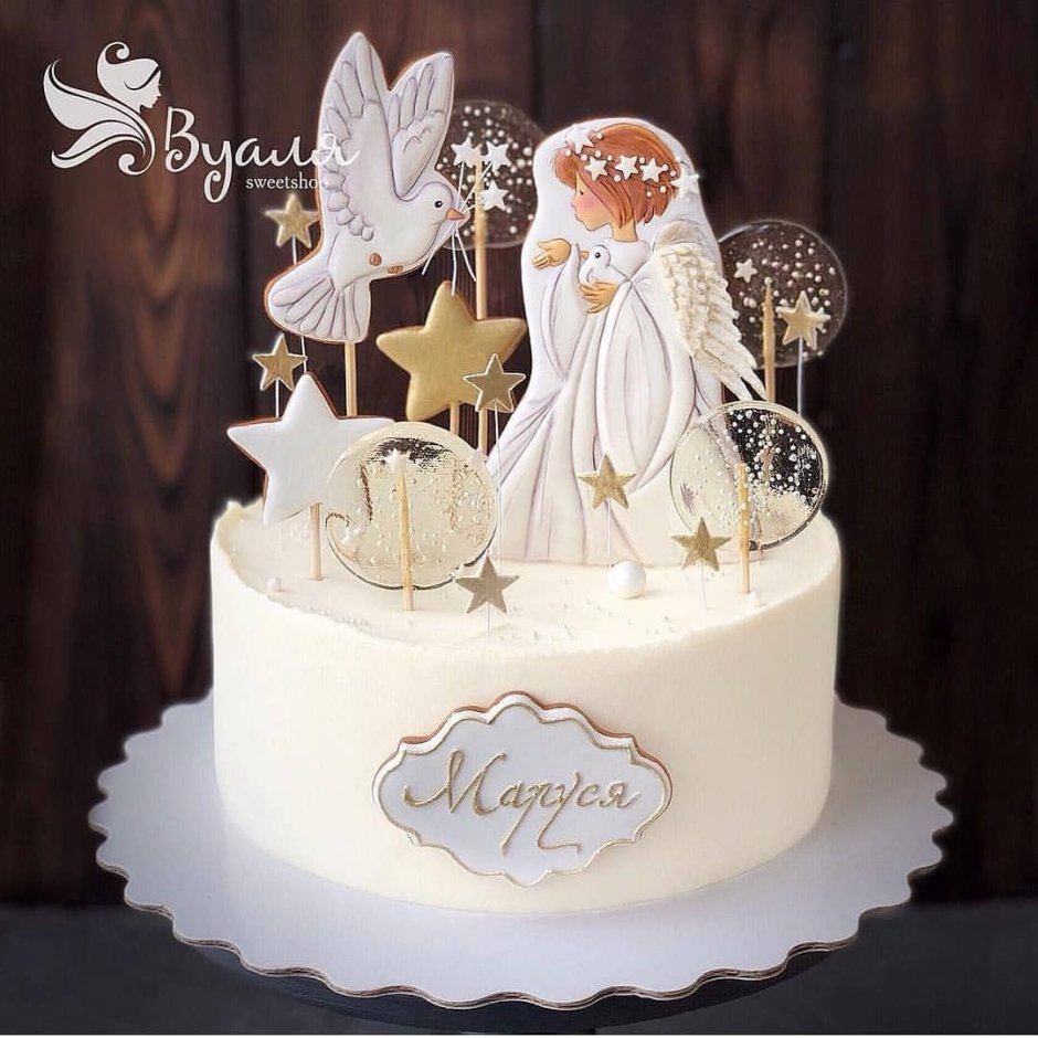 Тортик с ангелочками