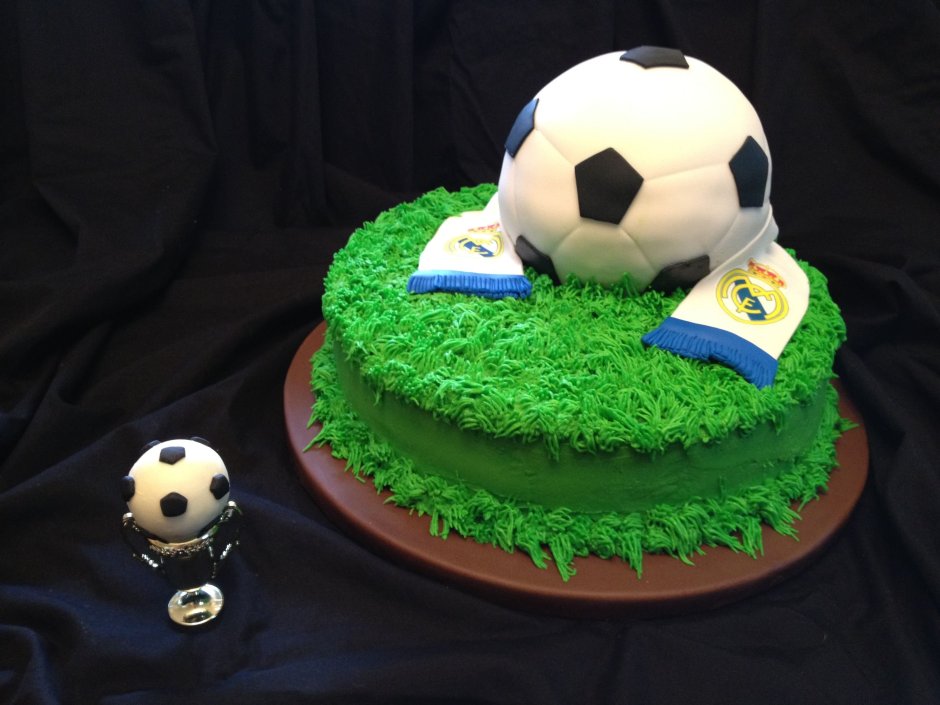Торт футбольный мяч