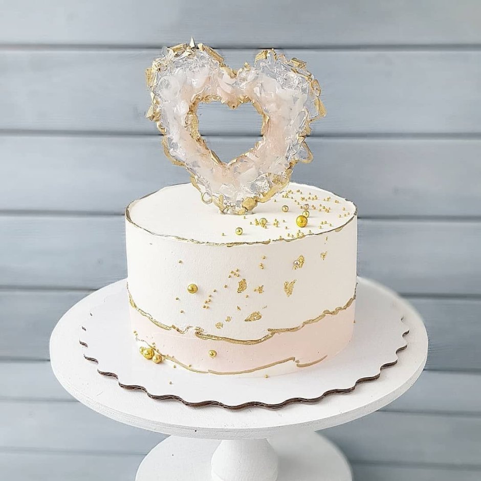Торт на ситцевую свадьбу