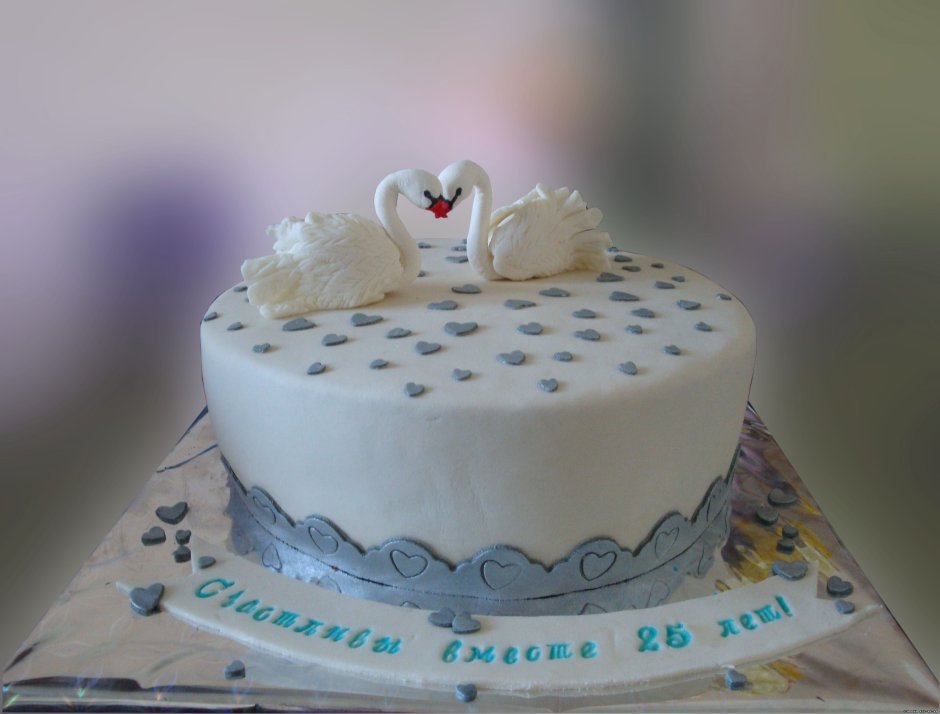 Маленький тортик на годовщину свадьбы