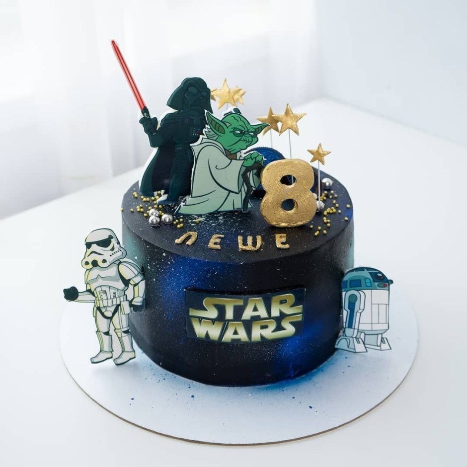 Муссовый торт Звездные войны