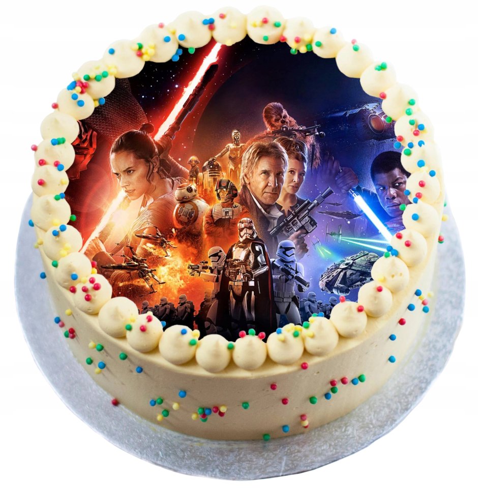 Крутые картинки Звездные войны на торт