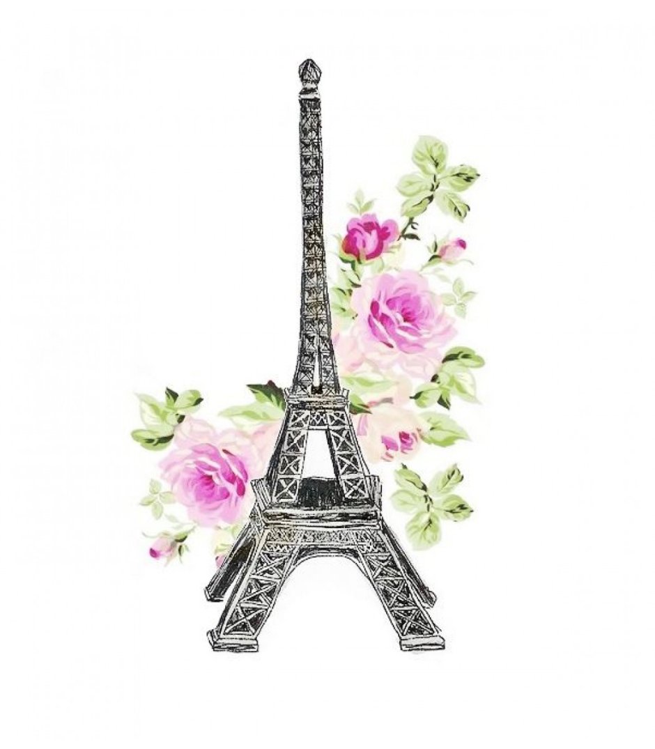 Картина по номерам романтический Париж