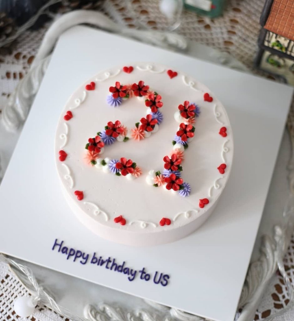 Декор Бенто торта на годовщину свадьбы